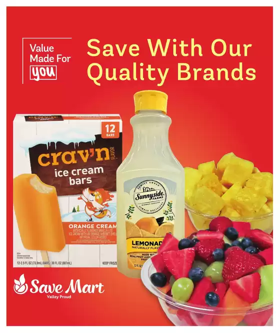 Save Mart catalogue in Marysville CA | Save now with our deals | 2025-08-13T00:00:00.000Z - 2025-09-09T00:00:00.000Z
