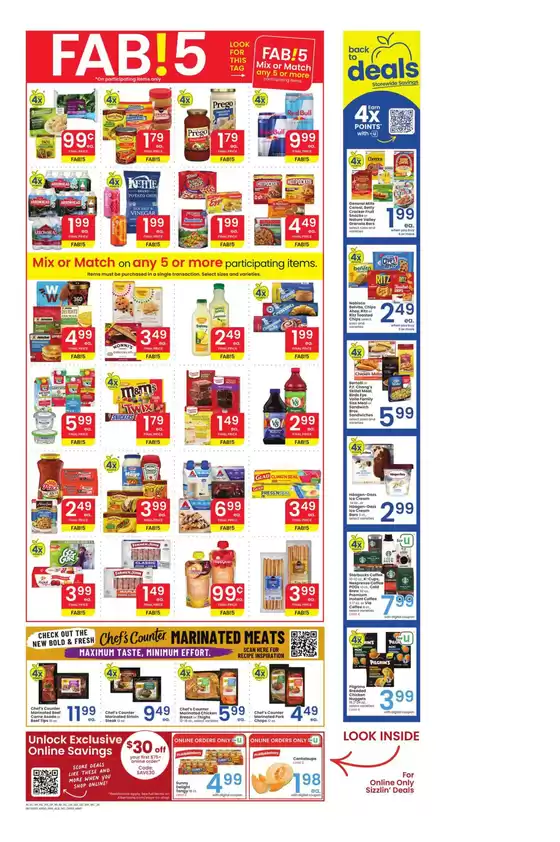 Attractive special offers for everyone