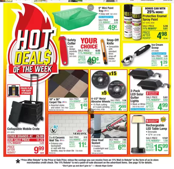 Menards Weekly Ad August 13 – August 24, 2025