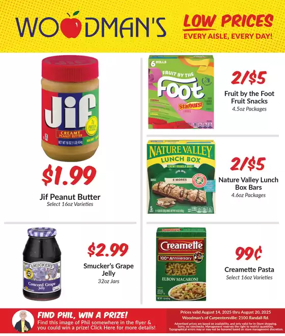Woodman's catalogue in Colfax WI | Special offers for you | 2025-08-14T00:00:00.000Z - 2025-08-20T00:00:00.000Z