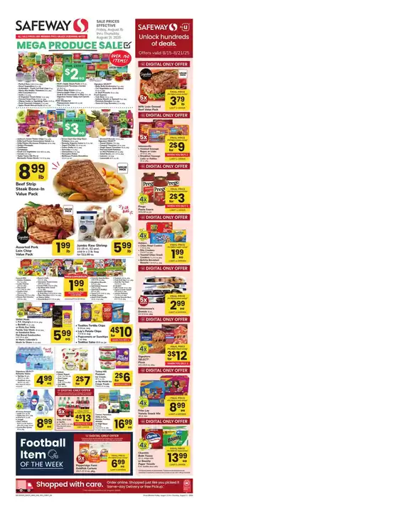 Safeway catalogue in Cloverly MD | Our best bargains | 2025-08-15T00:00:00.000Z - 2025-08-21T00:00:00.000Z