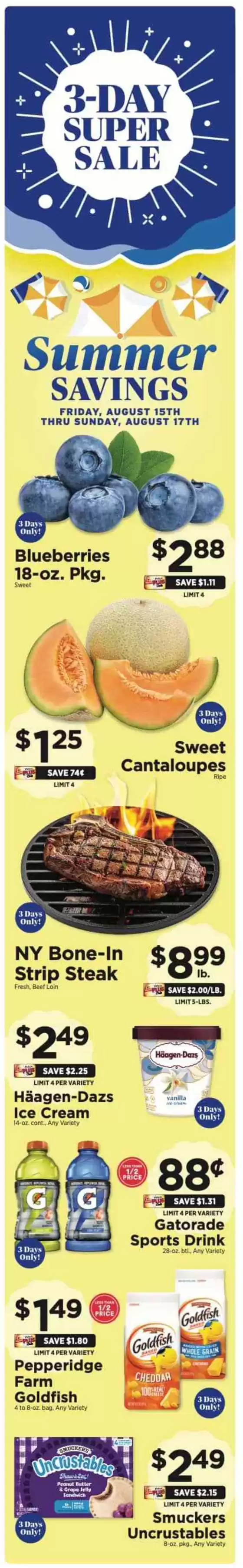 Attractive special offers for everyone