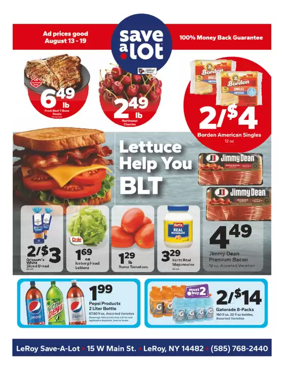 Current special promotions