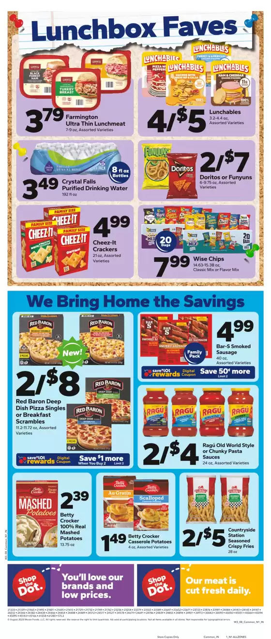 Current deals and offers