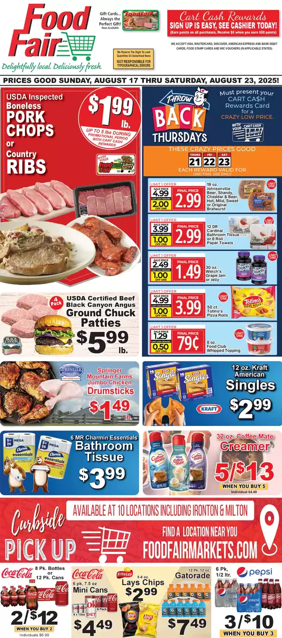 FoodFair catalogue in Port Allegany PA | Food Fair Weekly Circular 0817-0823 | 2025-08-15T00:00:00.000Z - 2025-08-23T00:00:00.000Z