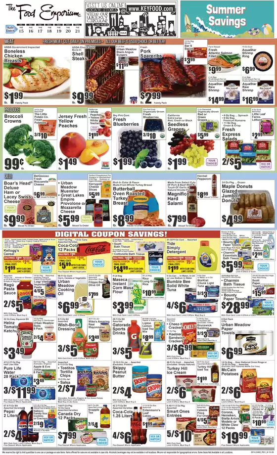 The Food Emporium catalogue in Port Allegany PA | Great offer for all customers | 2025-08-15T00:00:00.000Z - 2025-08-21T00:00:00.000Z