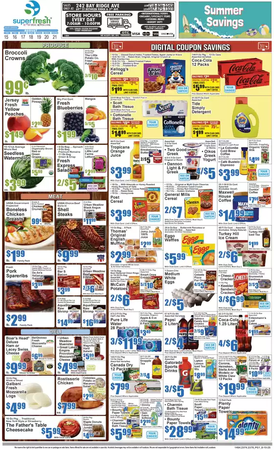 Super Fresh catalogue in Fort Atkinson WI | Super Fresh weekly ad | 2025-08-15T00:00:00.000Z - 2025-08-21T00:00:00.000Z