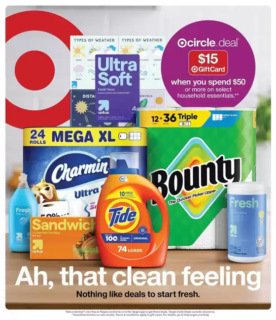 Target catalogue in Ardmore OK | Attractive special offers for everyone | 2025-08-15T00:00:00.000Z - 2025-08-29T00:00:00.000Z