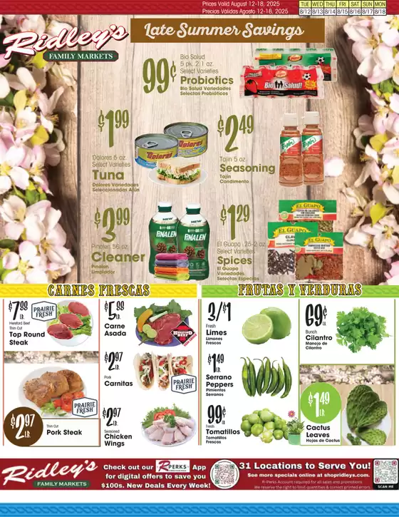 Current deals and offers