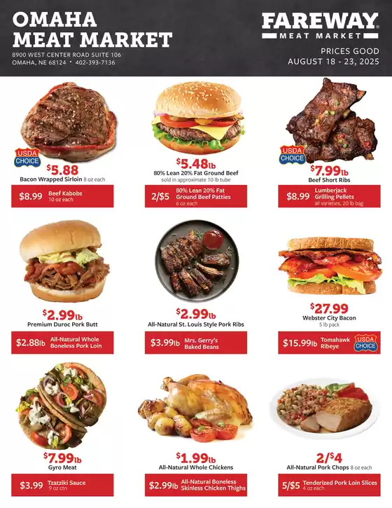 Fareway catalogue in Princeton WV | Our best bargains | 2025-08-18T00:00:00.000Z - 2025-08-23T00:00:00.000Z