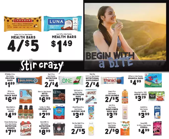 Attractive special offers for everyone