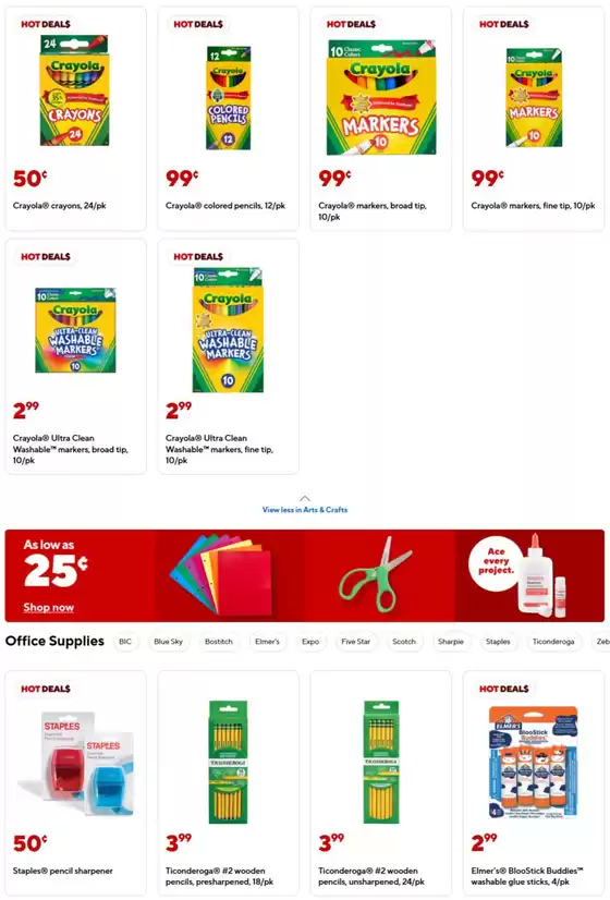 Staples flyer