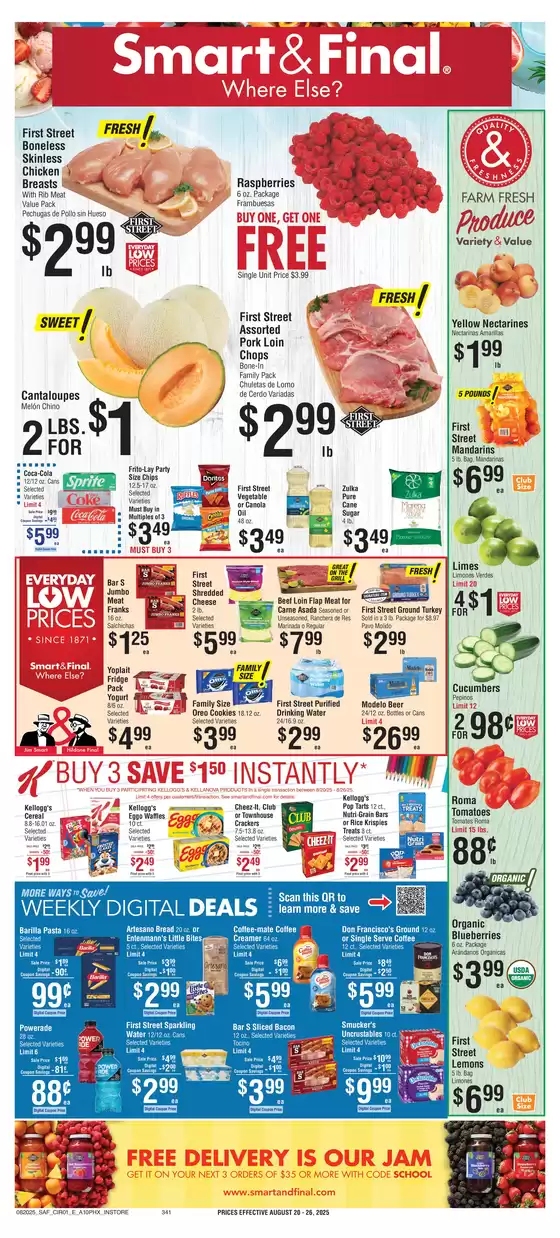 Smart & Final catalogue in West Lebanon NH | New offers to discover | 2025-08-19T00:00:00.000Z - 2025-08-21T00:00:00.000Z