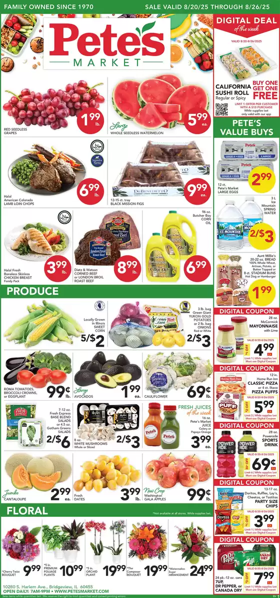 Top deals for all customers