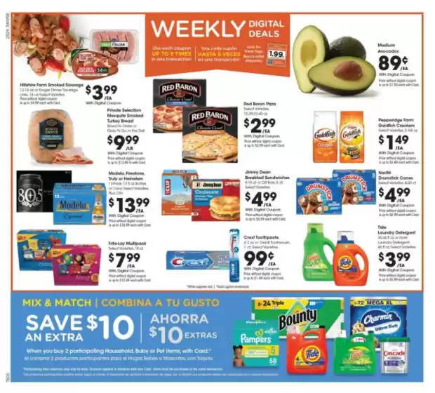 Current special promotions