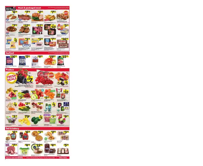 Current deals and offers