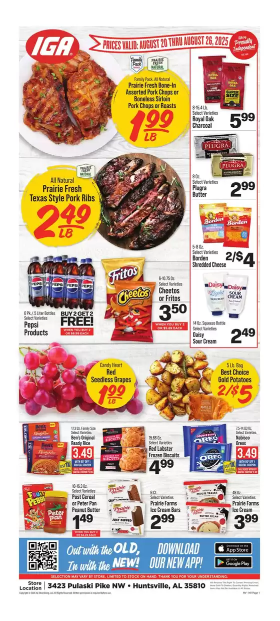 IGA catalogue in New York | Great offer for all customers | 2025-08-20T00:00:00.000Z - 2025-08-26T00:00:00.000Z