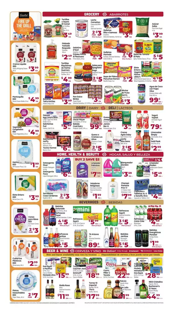 Wide range of offers