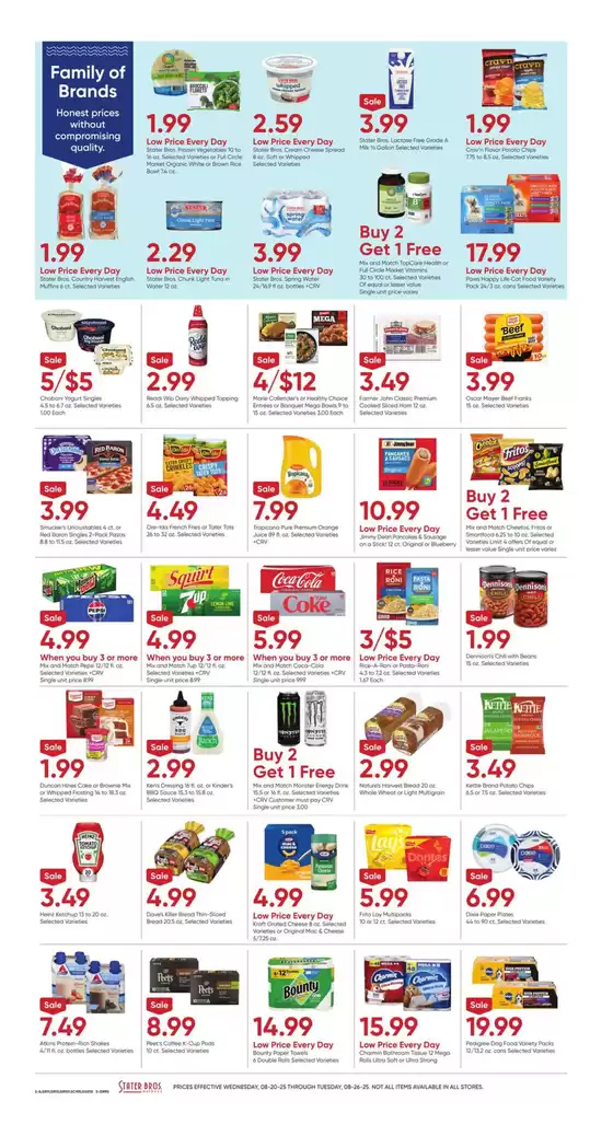 Current special promotions