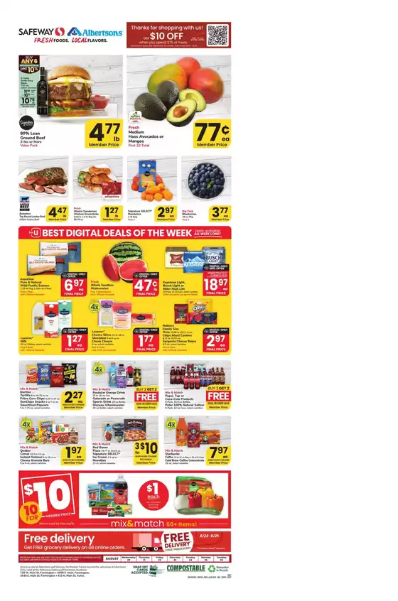 Exclusive deals and bargains