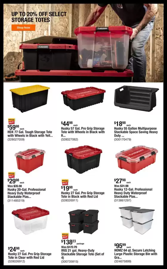 Home Depot flyer