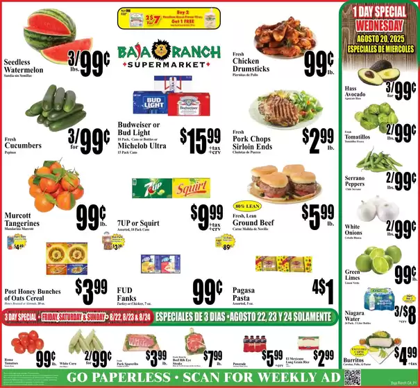Baja Ranch catalogue in Merrillville IN | Baja Ranch weekly ad | 2025-08-20T00:00:00.000Z - 2025-08-26T00:00:00.000Z