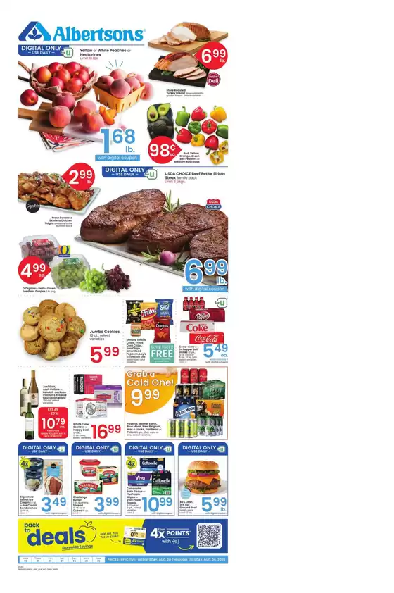 Albertsons catalogue in Merrillville IN | Attractive special offers for everyone | 2025-08-20T00:00:00.000Z - 2025-08-26T00:00:00.000Z
