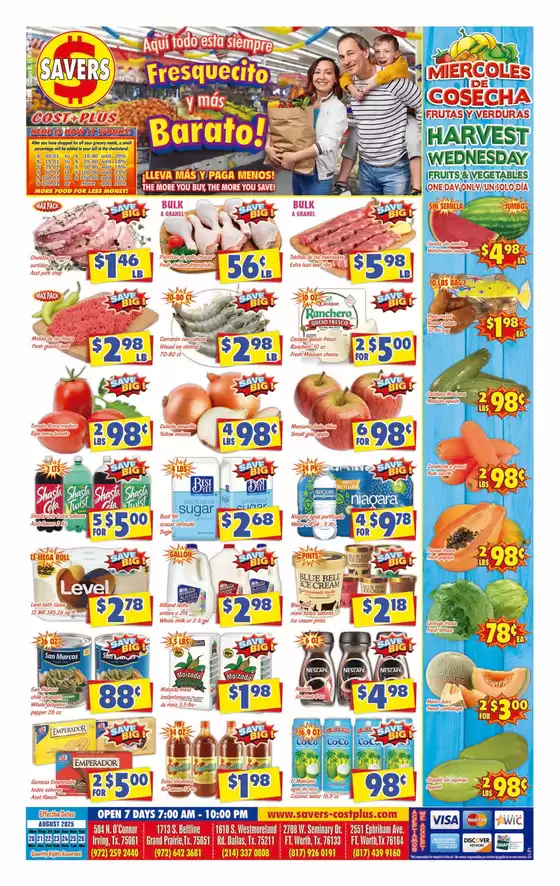 Attractive special offers for everyone