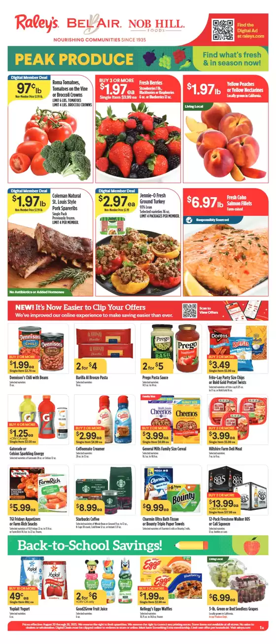 Raley's weekly ad