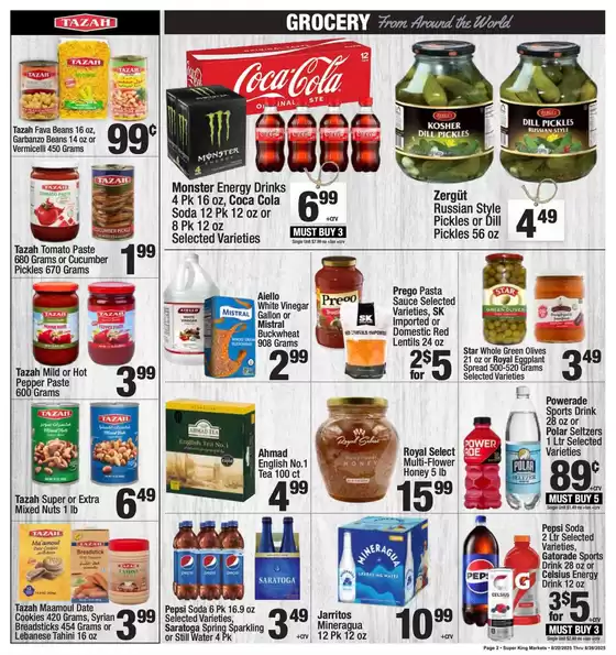 Weekly add Super King Markets