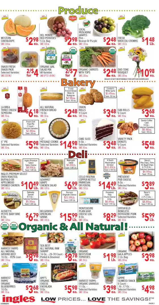Current special promotions
