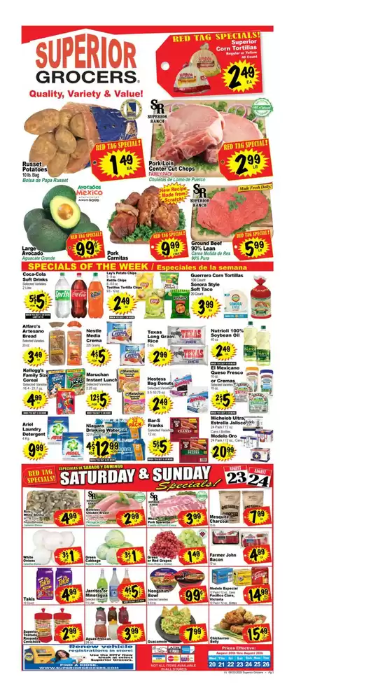 Weekly Specials