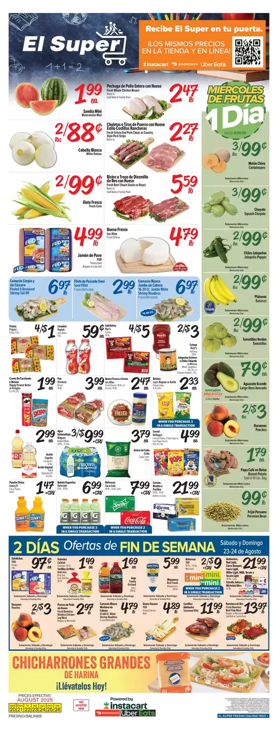 El Super catalogue in Fountain Hills AZ | Great offer for all customers | 2025-08-20T00:00:00.000Z - 2025-08-26T00:00:00.000Z