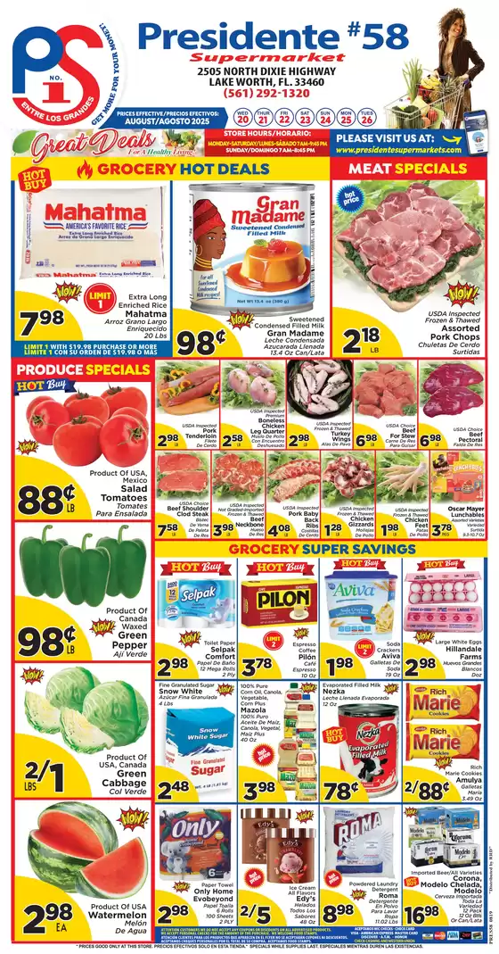 Presidente catalogue in Marietta GA | Discover attractive offers | 2025-08-20T00:00:00.000Z - 2025-08-26T00:00:00.000Z