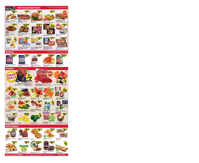 Current deals and offers
