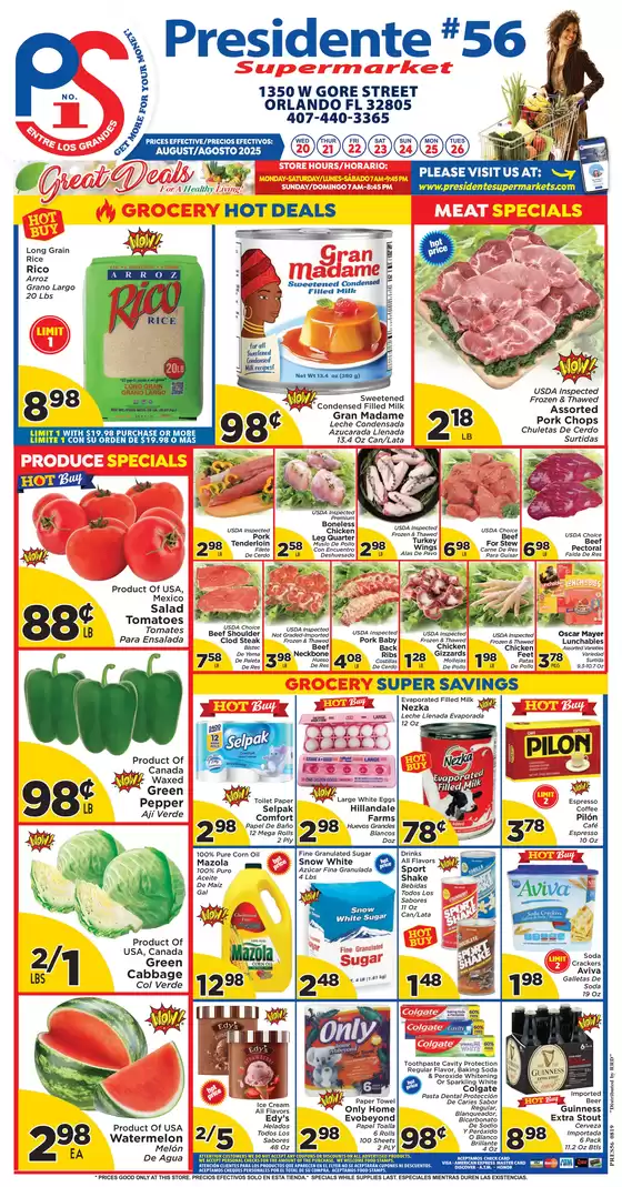 Presidente catalogue in Marietta GA | Current deals and offers | 2025-08-01T00:00:00.000Z - 2025-08-31T00:00:00.000Z
