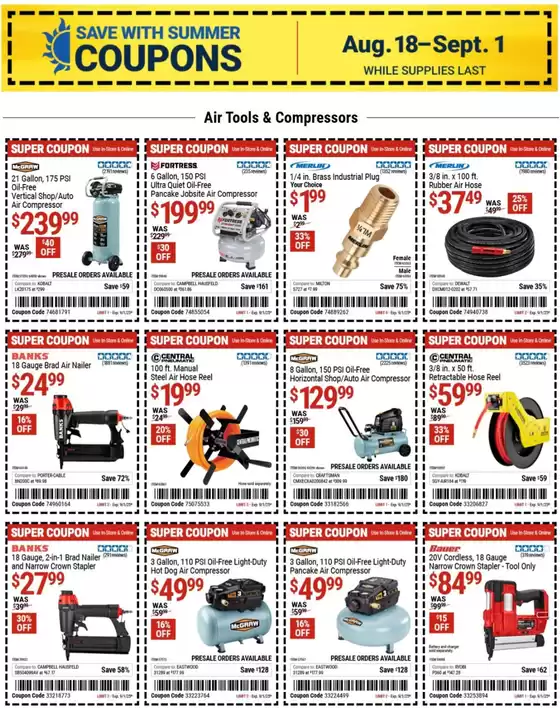 Harbor Freight Tools weekly ad