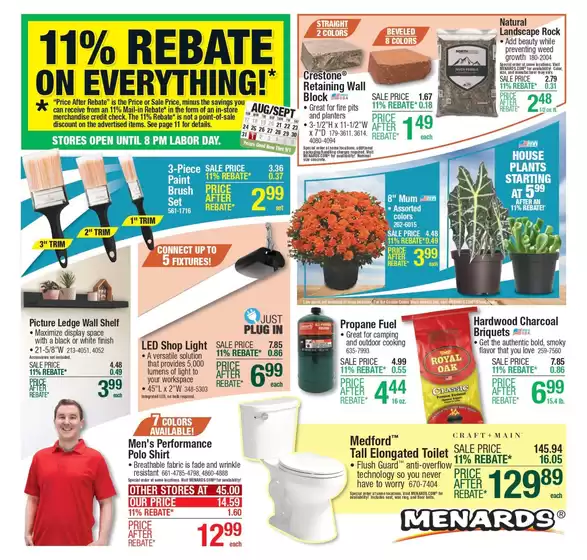 Menards catalogue in Durango CO | Labor Day Deals! | 2025-08-21T00:00:00.000Z - 2025-09-01T00:00:00.000Z