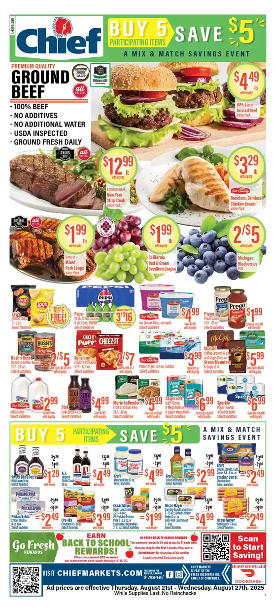 Chief Supermarket weekly ad