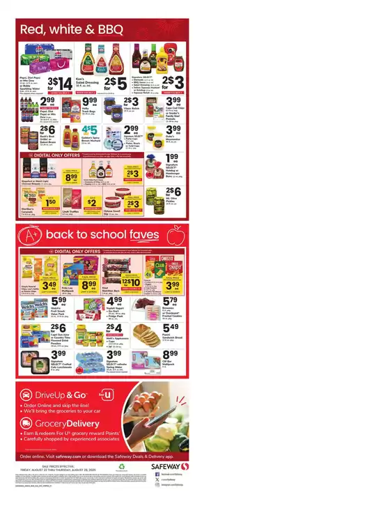 Current special promotions