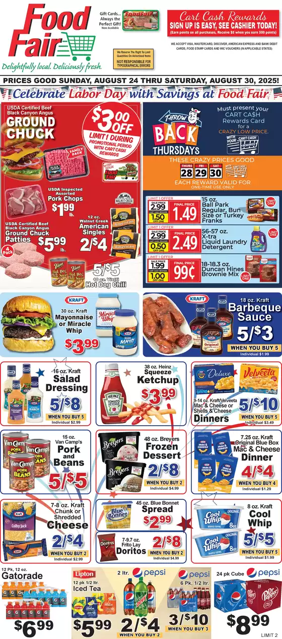FoodFair catalogue in Fair Haven VT | Food Fair Weekly Circular 0824-0830 | 2025-08-22T00:00:00.000Z - 2025-08-30T00:00:00.000Z