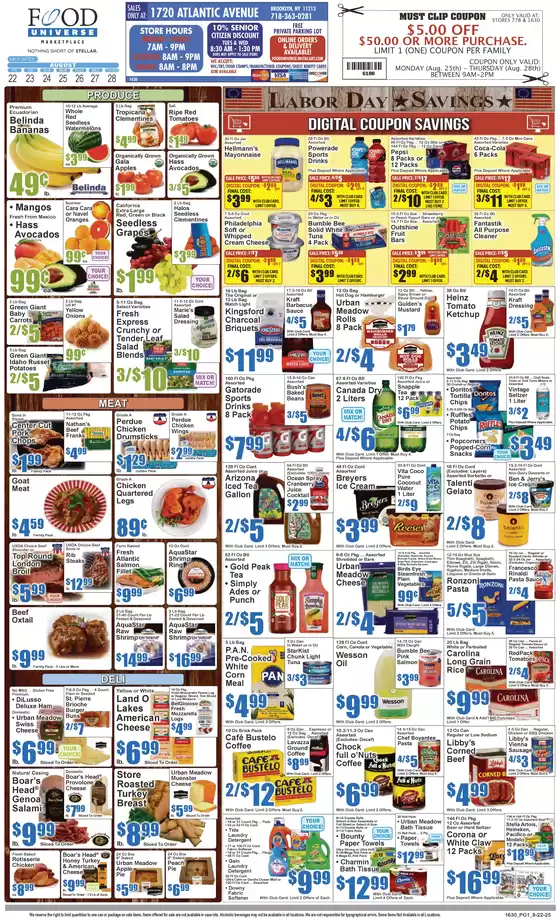 Food Universe catalogue in Rock Springs WY | Top deals for all customers | 2025-08-22T00:00:00.000Z - 2025-08-28T00:00:00.000Z