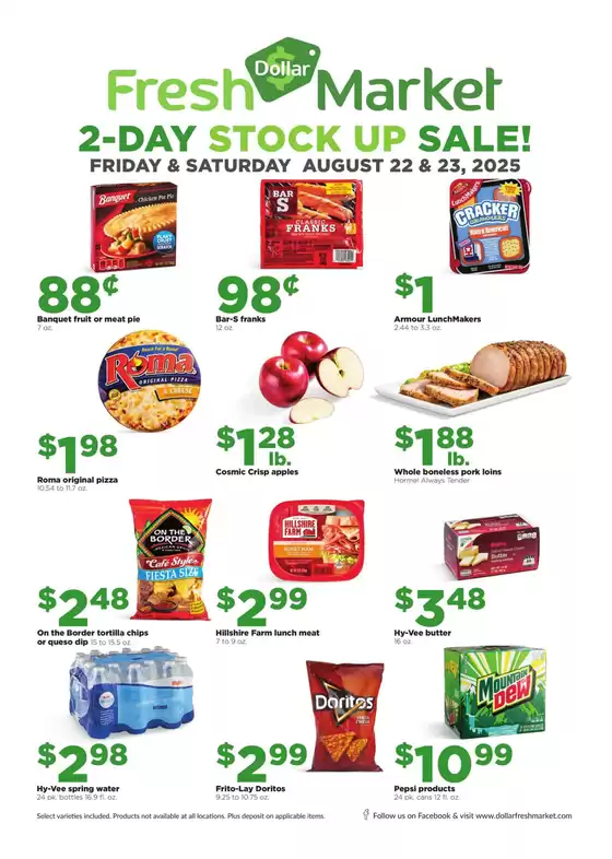 Current special promotions