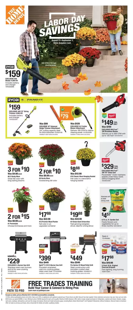 Home Depot flyer