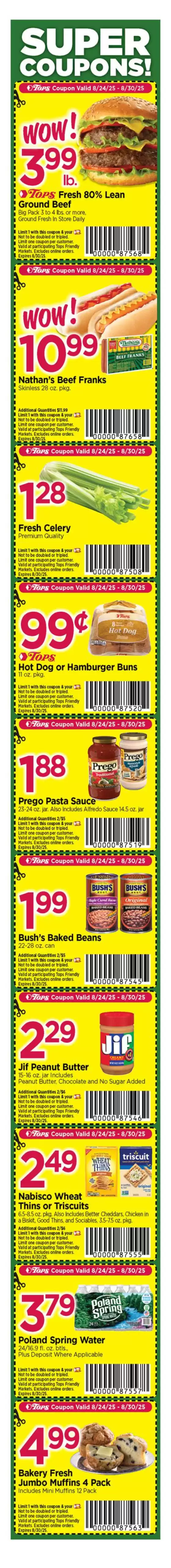 Tops catalogue in Great Bend KS | New offers to discover | 2025-08-24T00:00:00.000Z - 2025-08-30T00:00:00.000Z