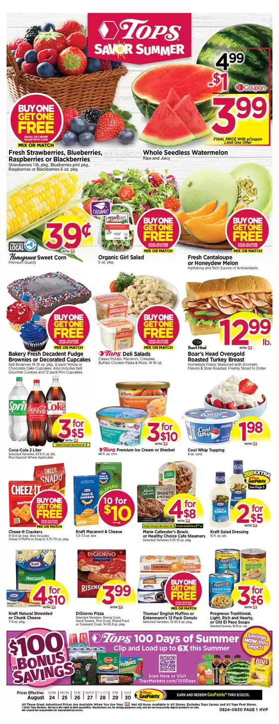 Tops catalogue | Wide range of offers | 2025-08-24T00:00:00.000Z - 2025-08-30T00:00:00.000Z