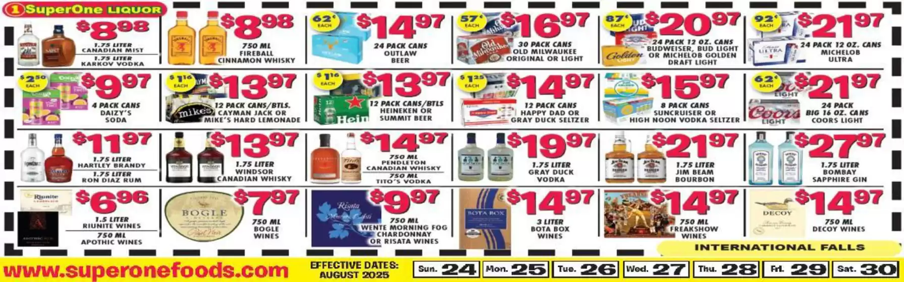 Liquor Ad Savings
