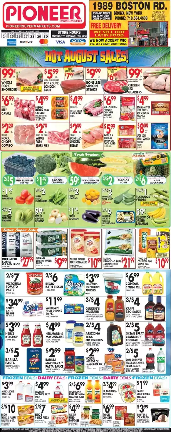 Pioneer Supermarkets catalogue in Great Bend KS | Offers for bargain hunters | 2025-08-24T00:00:00.000Z - 2025-08-30T00:00:00.000Z