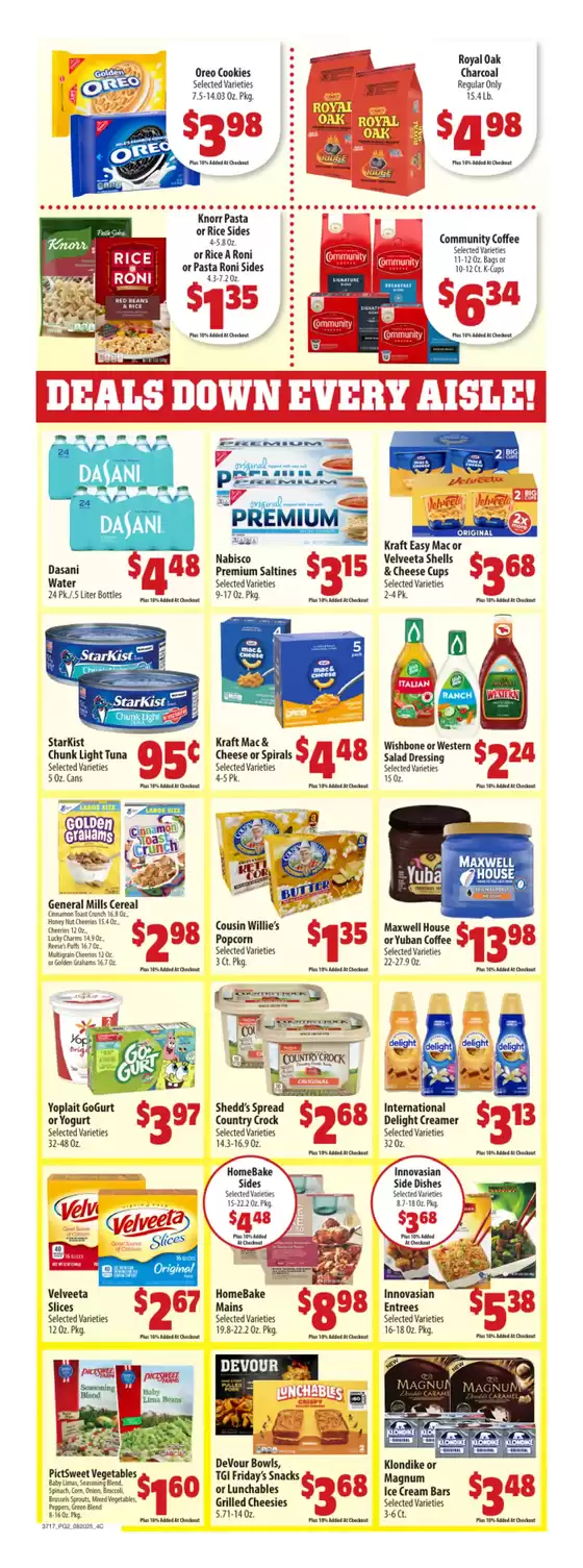 Current special promotions
