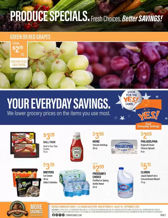 Flyer Commissary